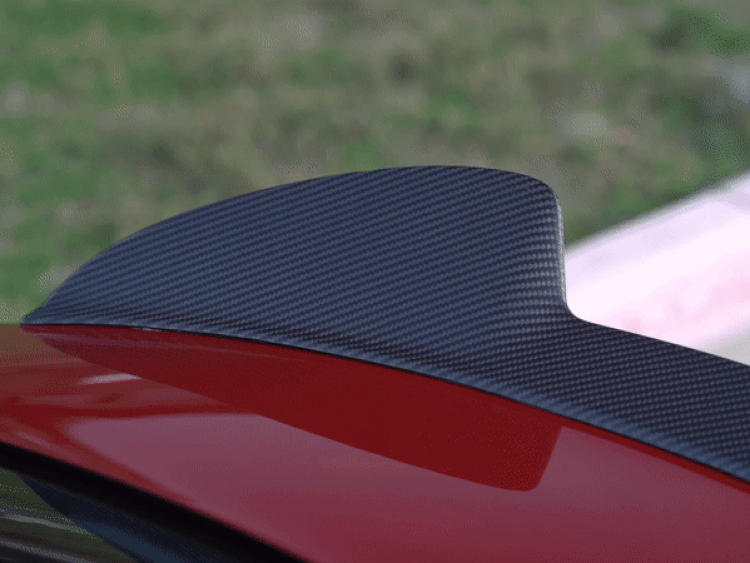 Alfa Romeo Giulia Trunk Spoiler - Carbon Fiber - GTA Style